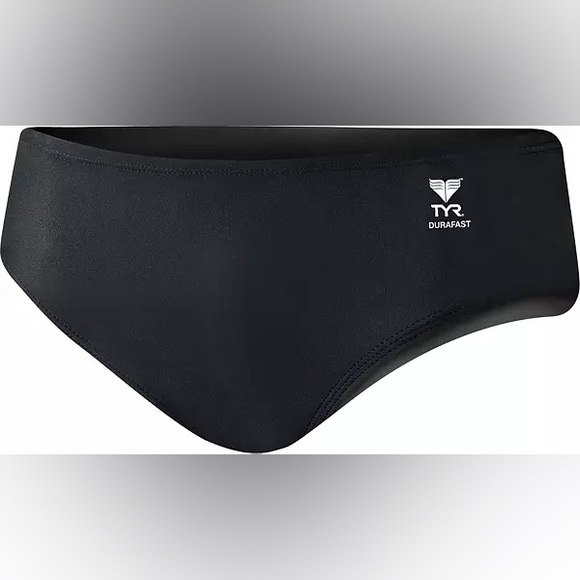 TYR Men's Durafast Elite Racer Brief Swimsuit swim trunks 32 NWOT - Picture 5 of 5